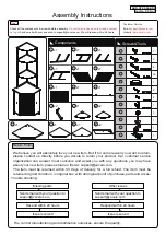 VECELO KHD-XF-CS04-BRN Assembly Instructions preview