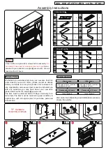 VECELO KHD-XF-CST01-BRN Assembly Instructions preview