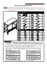 VECELO KHD-XF-CST06-BRN Assembly Instructions preview