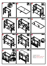 Preview for 2 page of VECELO KHD-XF-CST06-BRN Assembly Instructions