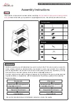 VECELO KHD-XF-SR01-BLK Assembly Instructions предпросмотр