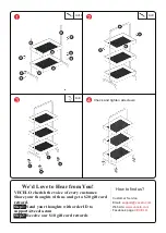 Preview for 2 page of VECELO KHD-XF-SR02-BLK Assembly Instructions