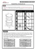 VECELO KHD-XF-SRG01-BLK Assembly Instructions preview