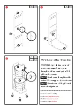 Preview for 2 page of VECELO KHD-XF-SRG01-BLK Assembly Instructions