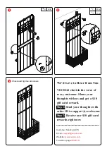 Preview for 2 page of VECELO KHD-XF-SRG02-BLK Assembly Instructions