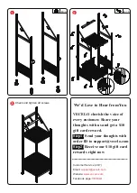 Preview for 2 page of VECELO KHD-XF-TTR01-BLK Assembly Instructions