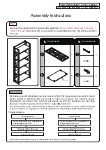 Предварительный просмотр 1 страницы VECELO KHD-XJM-B01 Assembly Instructions