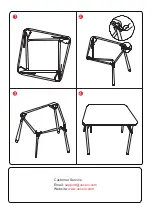 Preview for 2 page of VECELO KHD-XJM-CFT01 Assembly Instructions