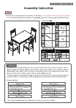 Preview for 1 page of VECELO KHD-XJM-TC02 Assembly Instruction