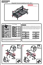 VECELO KHD-YT-T22/WHITE Assembly Instruction предпросмотр