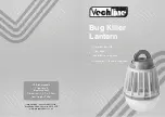 Vechline Bug Killer Instructions preview