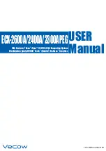 Vecom ECX-2300A PEG User Manual preview