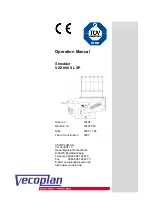 VECOPLAN VAZ 800 XL SP Operation Manual preview