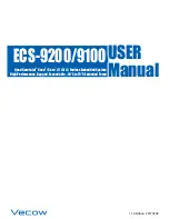 Preview for 1 page of Vecow ECS-9101 User Manual