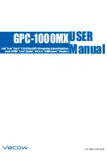 Vecow GPC-1000MX User Manual preview