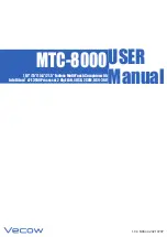 Vecow MTC-8000 Series User Manual preview