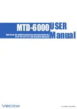 Preview for 1 page of Vecow MTD-6019 User Manual