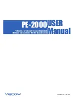 Preview for 1 page of Vecow PE-2000 User Manual