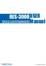 Предварительный просмотр 1 страницы Vecow RES-3000 User Manual