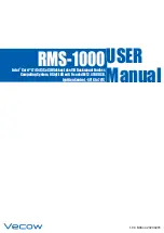 Vecow RMS-1000 User Manual preview