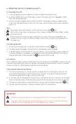 Preview for 6 page of Vecta Personal Safe Operating And Installation Instructions