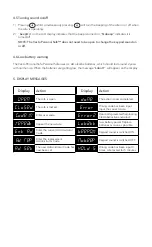 Preview for 7 page of Vecta Personal Safe Operating And Installation Instructions