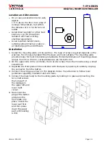 Preview for 3 page of VECTOR CONTROLS T-EF Series Quick Start Manual