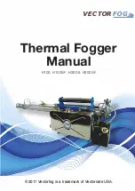 Preview for 1 page of Vector Fog H100 Manual