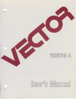 Preview for 1 page of Vector Graphic Vector 4 User Manual