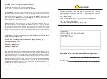 Предварительный просмотр 2 страницы Vector Welding Tokyo2300 Operating Instructions Manual