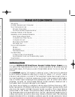 Preview for 3 page of Vector 225 Watt Power Inverter User'S Manual & Warranty Information