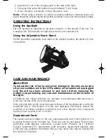 Предварительный просмотр 7 страницы Vector 90519434 Instruction Manual &  Warranty Information
