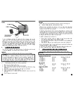 Preview for 5 page of Vector AIRPRO VEC259 Owner'S Manual