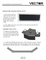 Preview for 2 page of Vector JL E-DOCK 2018+ MID WIDTH Installation Instructions