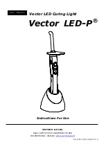 Preview for 1 page of Vector LED-P Instructions For Use Manual