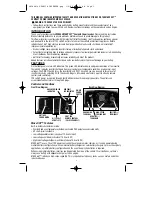 Предварительный просмотр 4 страницы Vector MAXX SST VEC053D Owner'S Manual & Warranty Information