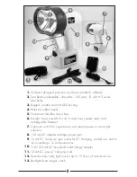 Preview for 10 page of Vector MEGA SPORT SPOT VEC139 Owner'S Manual & Warranty