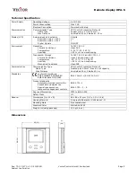 Предварительный просмотр 2 страницы Vector OPA-S Operation Manual