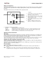 Предварительный просмотр 3 страницы Vector OPA-S Operation Manual