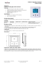 Vector OPA2-VC Technical Data preview