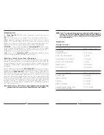 Preview for 5 page of Vector Pocket Generator VEC018 Owner'S Manual & Warranty