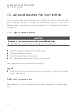 Preview for 32 page of Vector POS TOUCH 12 WIDE Notes On Safety And Installation