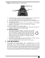 Предварительный просмотр 8 страницы Vector SPORT SPOT VEC138Y Owner'S Manual And Warranty Information