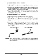 Preview for 5 page of Vector SPORTLITE VEC113 Owner'S Manual & Warranty