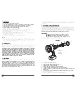 Предварительный просмотр 4 страницы Vector SPORTSPOT VEC128BW Owner'S Manual & Warranty