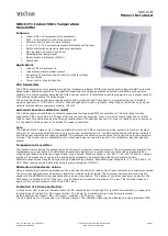 Vector SRC-C1T1 Product Data Sheet предпросмотр