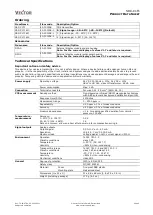 Preview for 2 page of Vector SRC-C1T1 Product Data Sheet