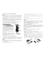 Preview for 8 page of Vector Start-It AB121903 Owner'S Manual & Warranty