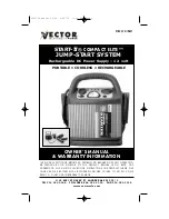 Vector START-IT Compact Elite VEC010INV Owner'S Manual & Warranty preview