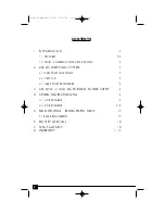 Preview for 4 page of Vector START-IT Compact Elite VEC010INV Owner'S Manual & Warranty